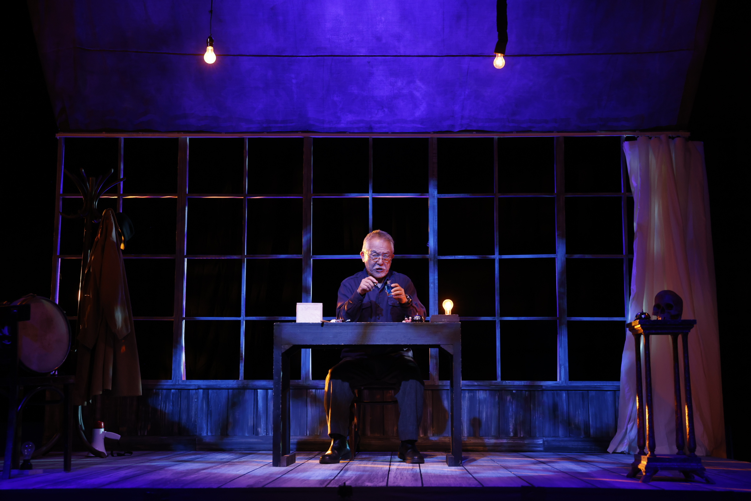 独り芝居　月夜のファウスト_舞台写真