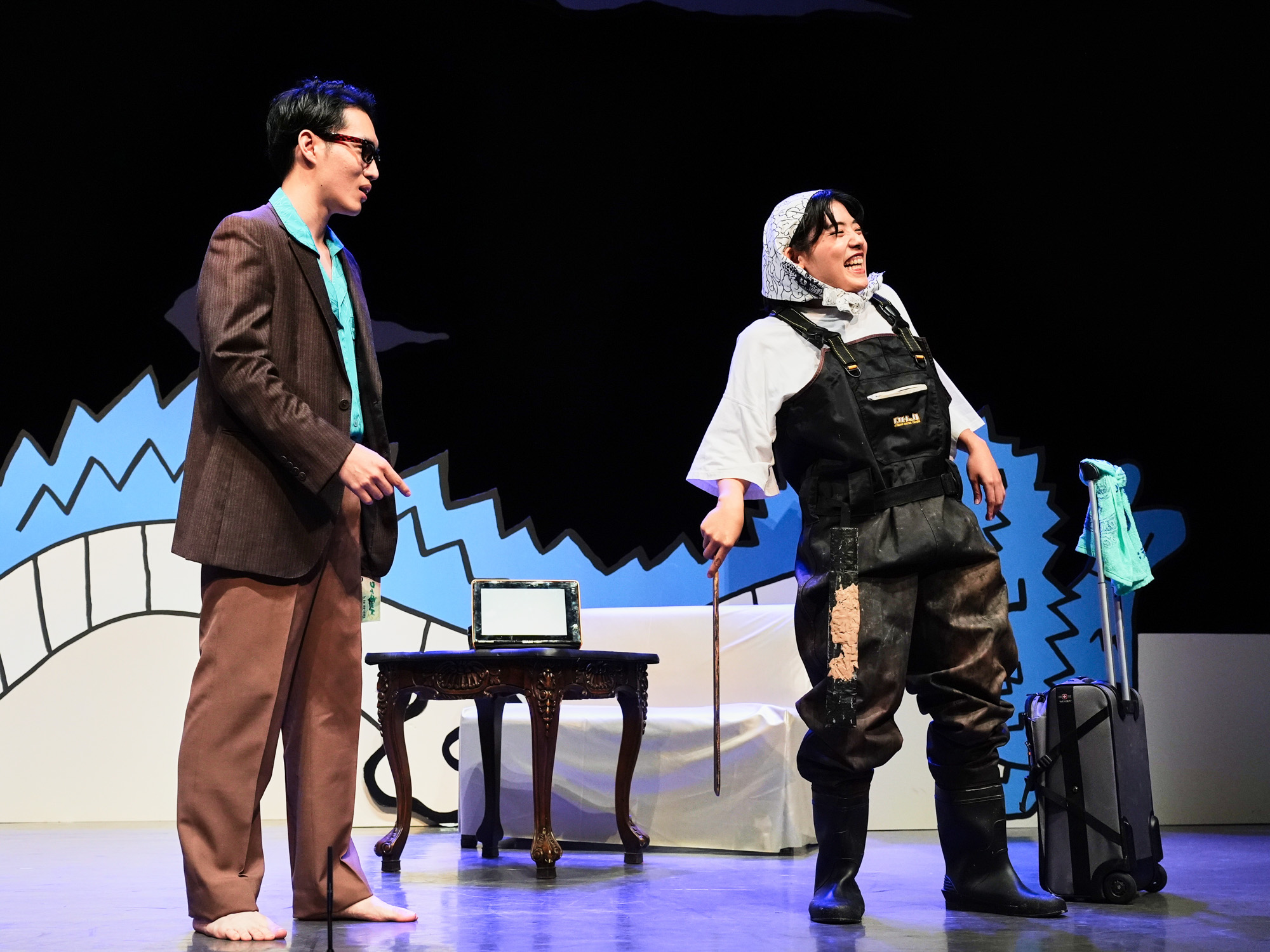 シブヤデマチマショウ_舞台写真