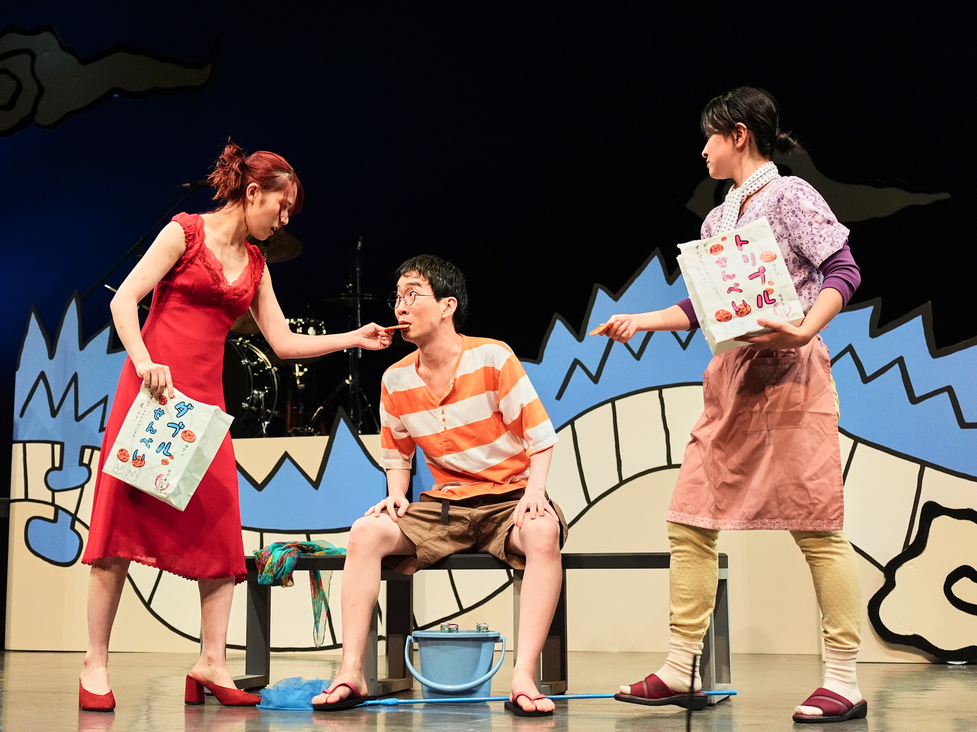 シブヤデマチマショウ_舞台写真