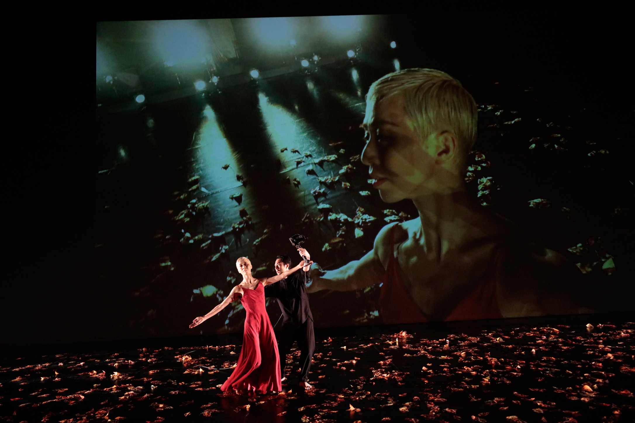 『夏の名残のバラ』_舞台写真