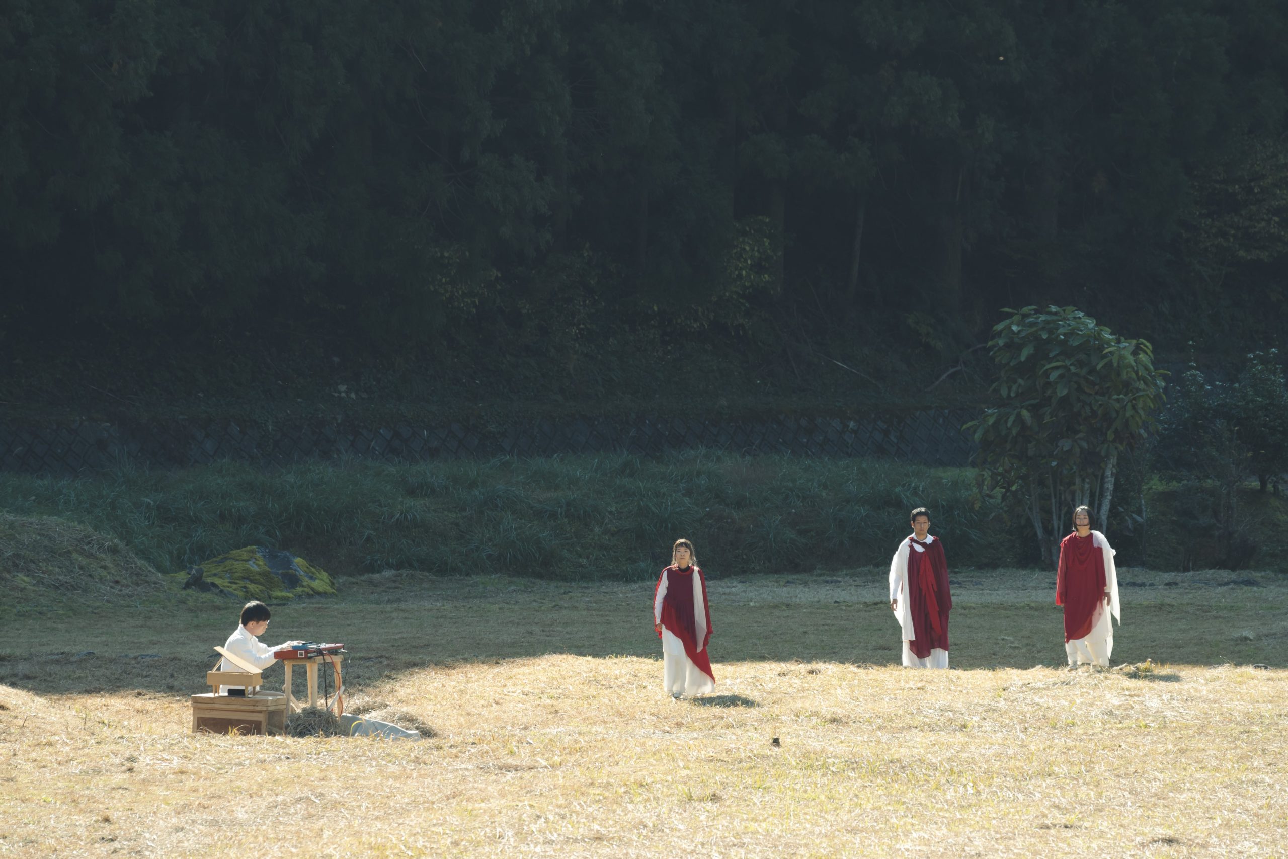 『風景によせて2021　はらいずみ もやい』ができるまで_舞台写真