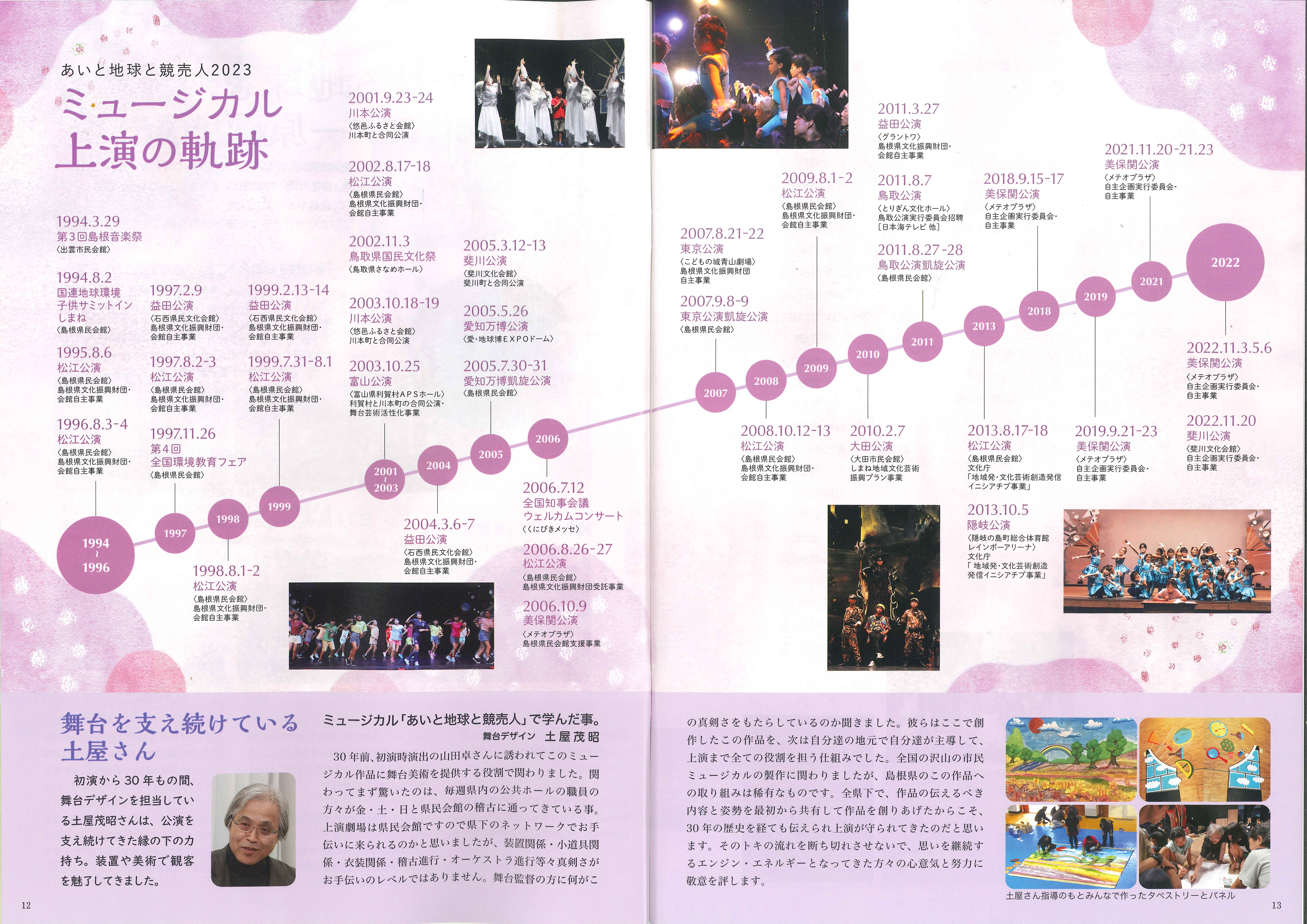 ミュージカル「あいと地球と競売人」_パンフレット