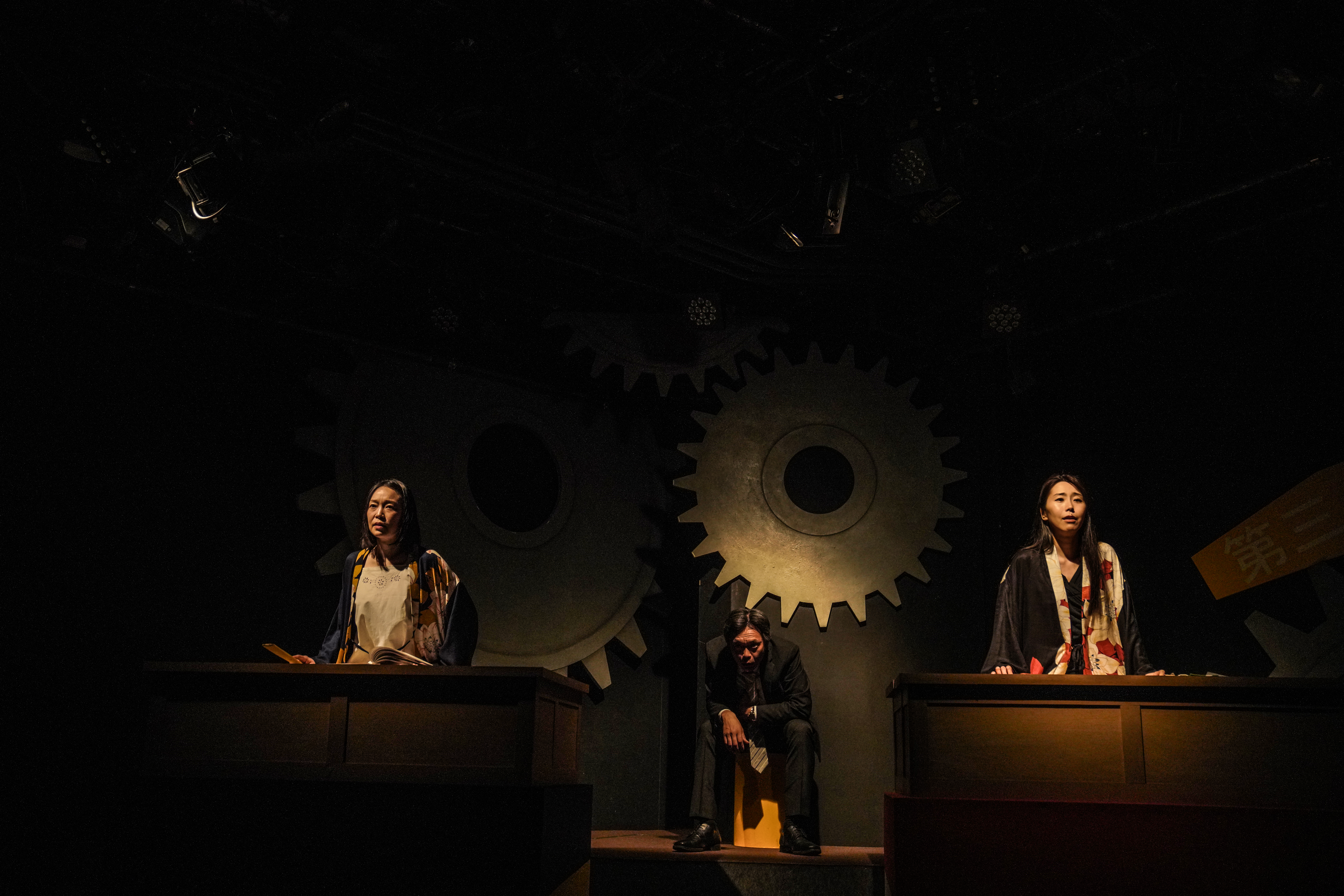 フルタ丸講談　口車ダブルス_舞台写真