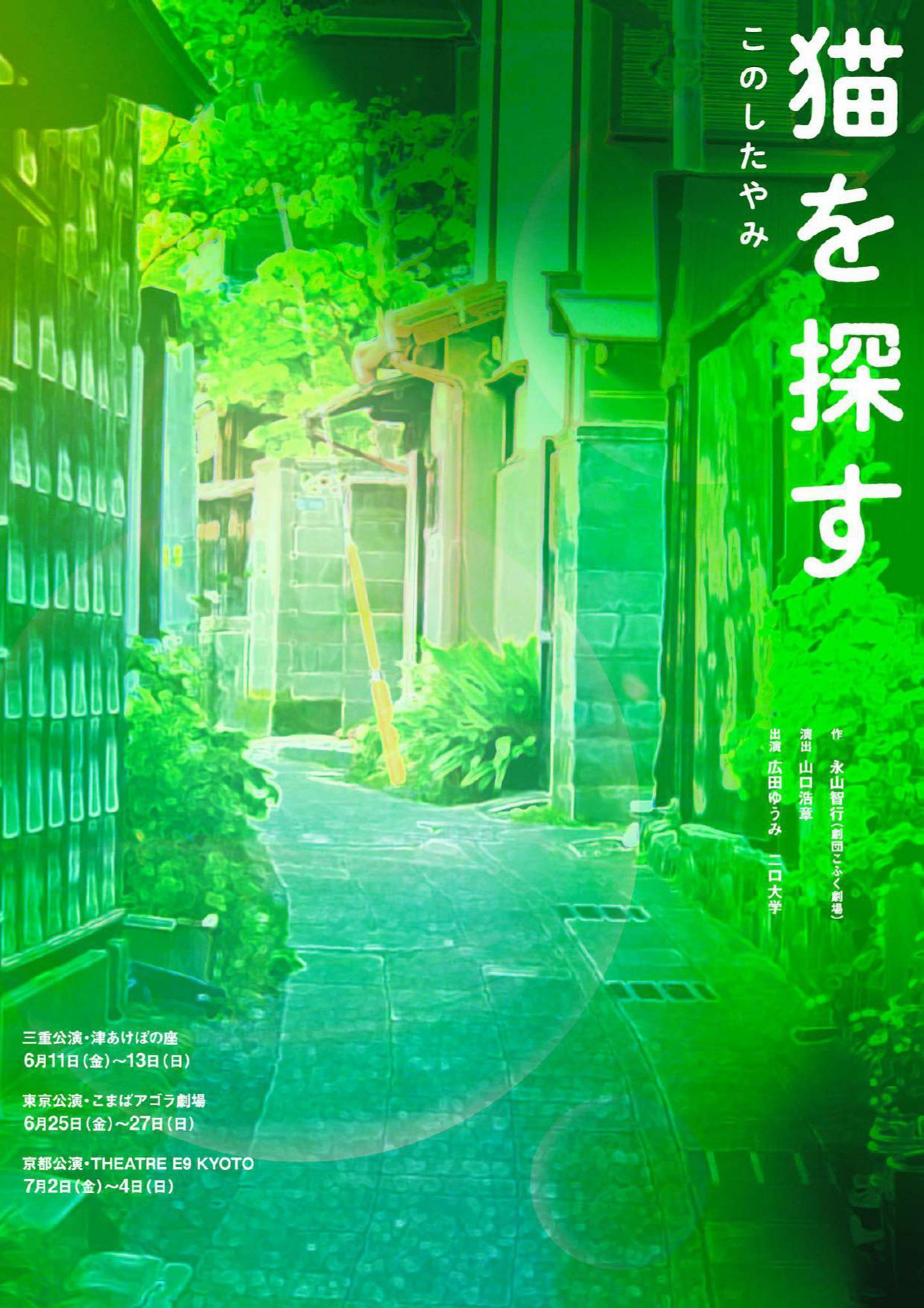 猫を探す_フライヤー/キービジュアル