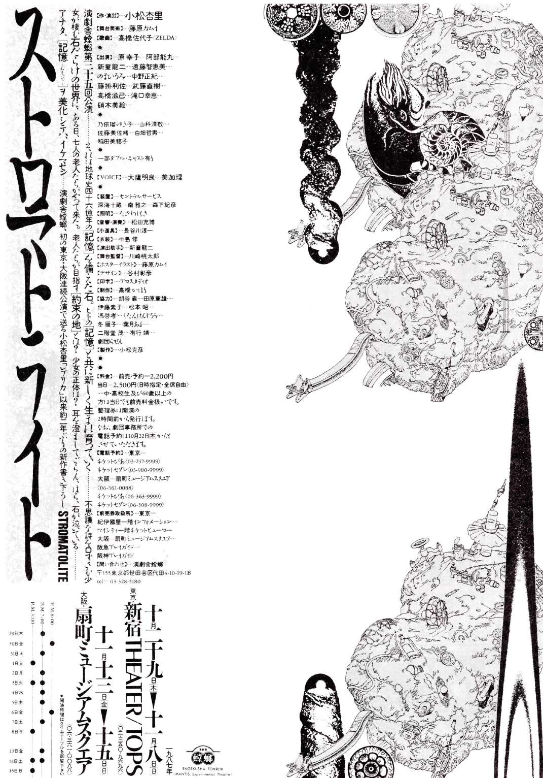 ストロマトライト_フライヤー/キービジュアル