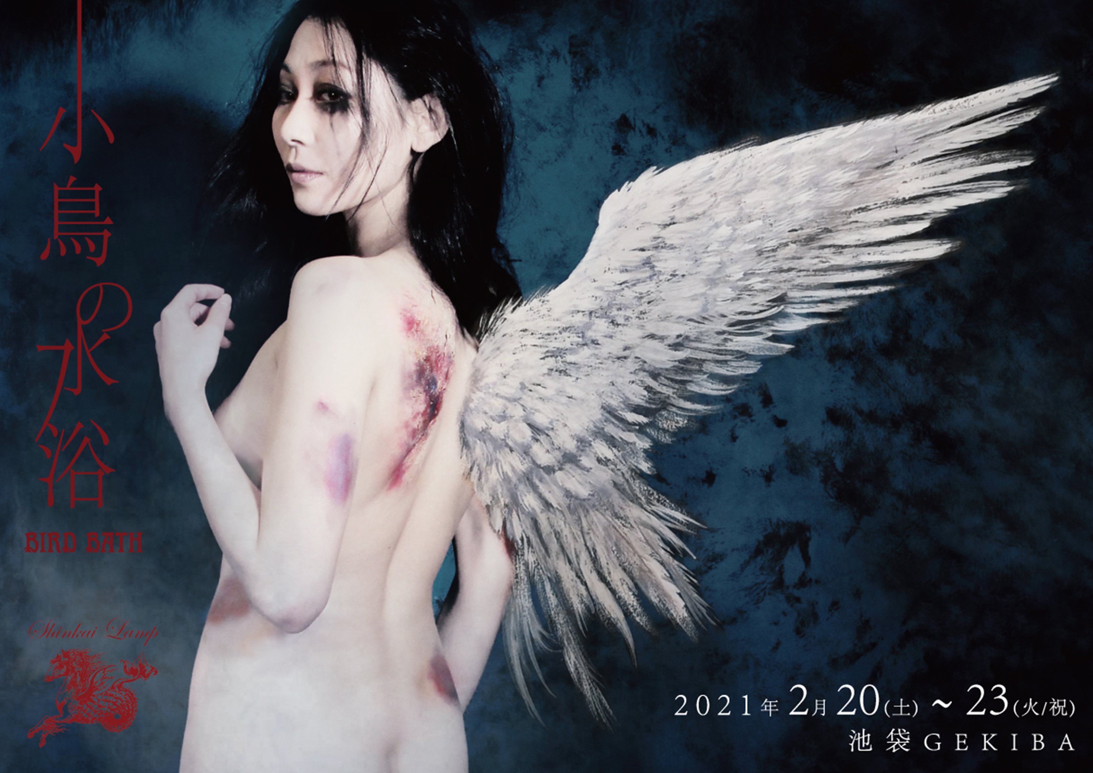 小鳥の水浴_フライヤー/キービジュアル