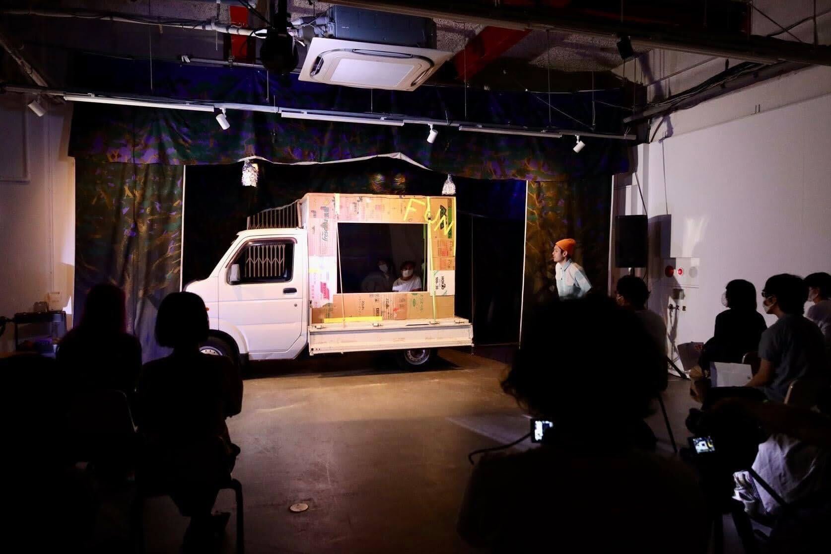 アーの演劇『一つきりの夜に』_舞台写真