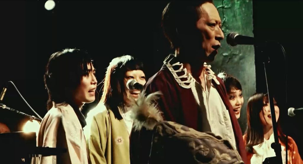 寺山修司ラジオドラマ『犬神の女』ライブ_舞台写真