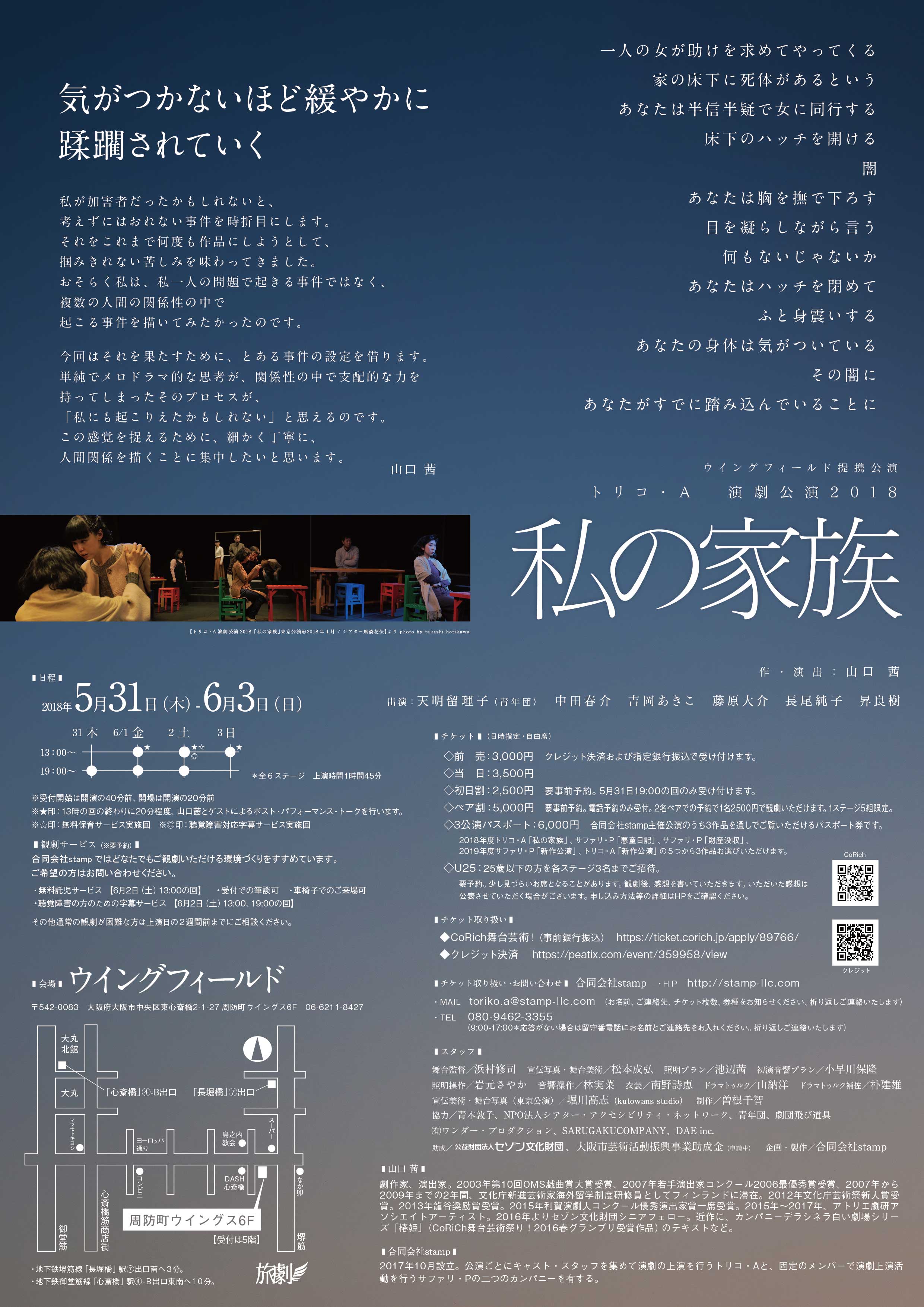 私の家族_フライヤー/キービジュアル