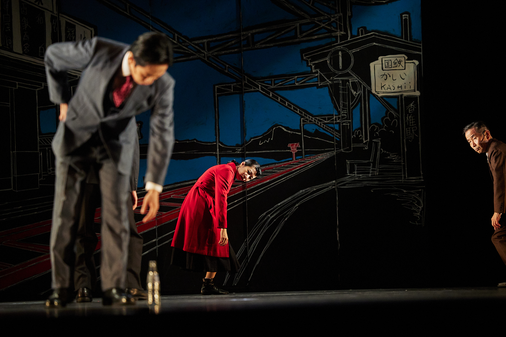 松本清張　点と線_舞台写真