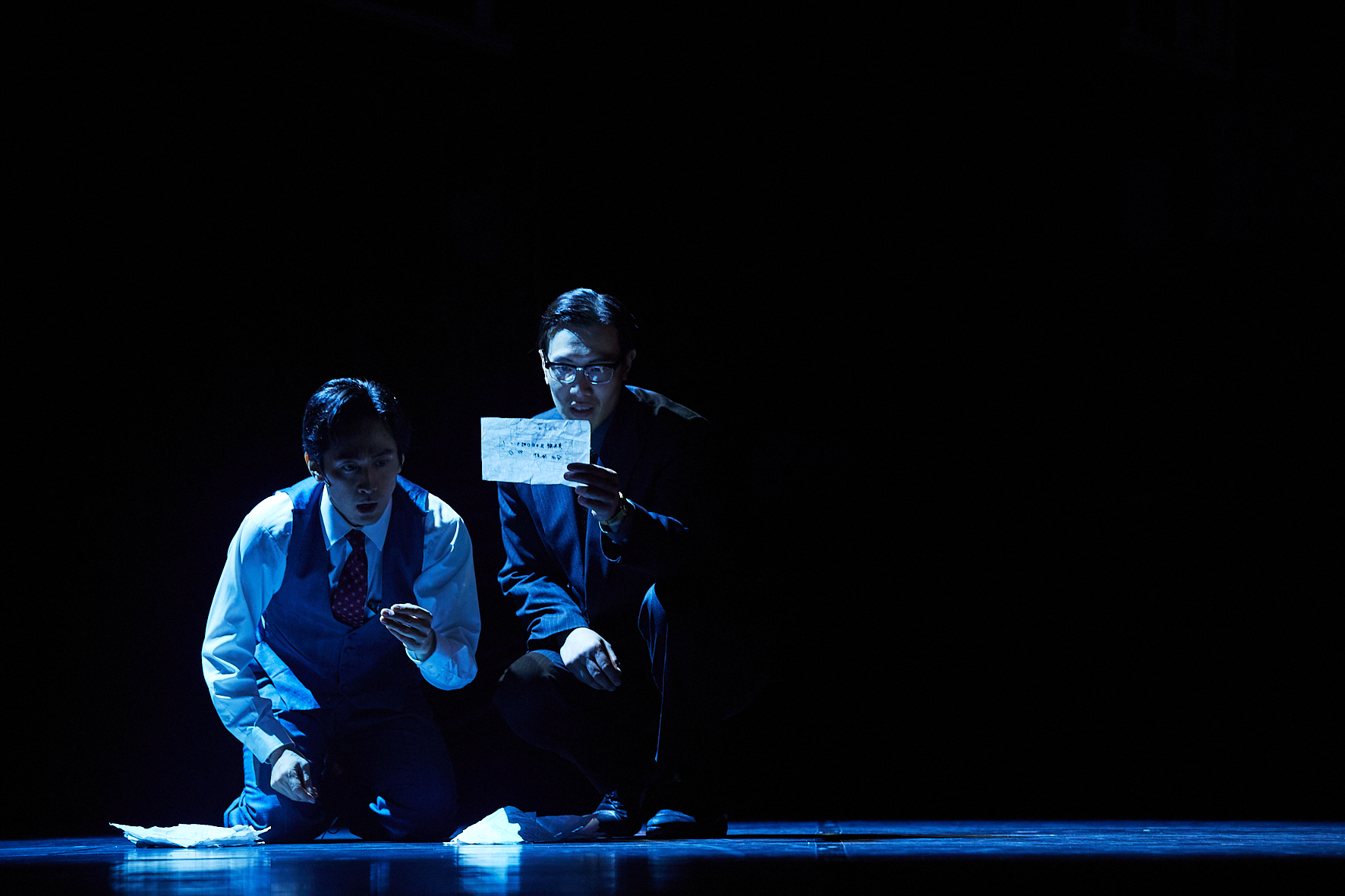 松本清張　点と線_舞台写真