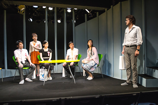 ツチプロ『カップで自分を量るがいい』_舞台写真