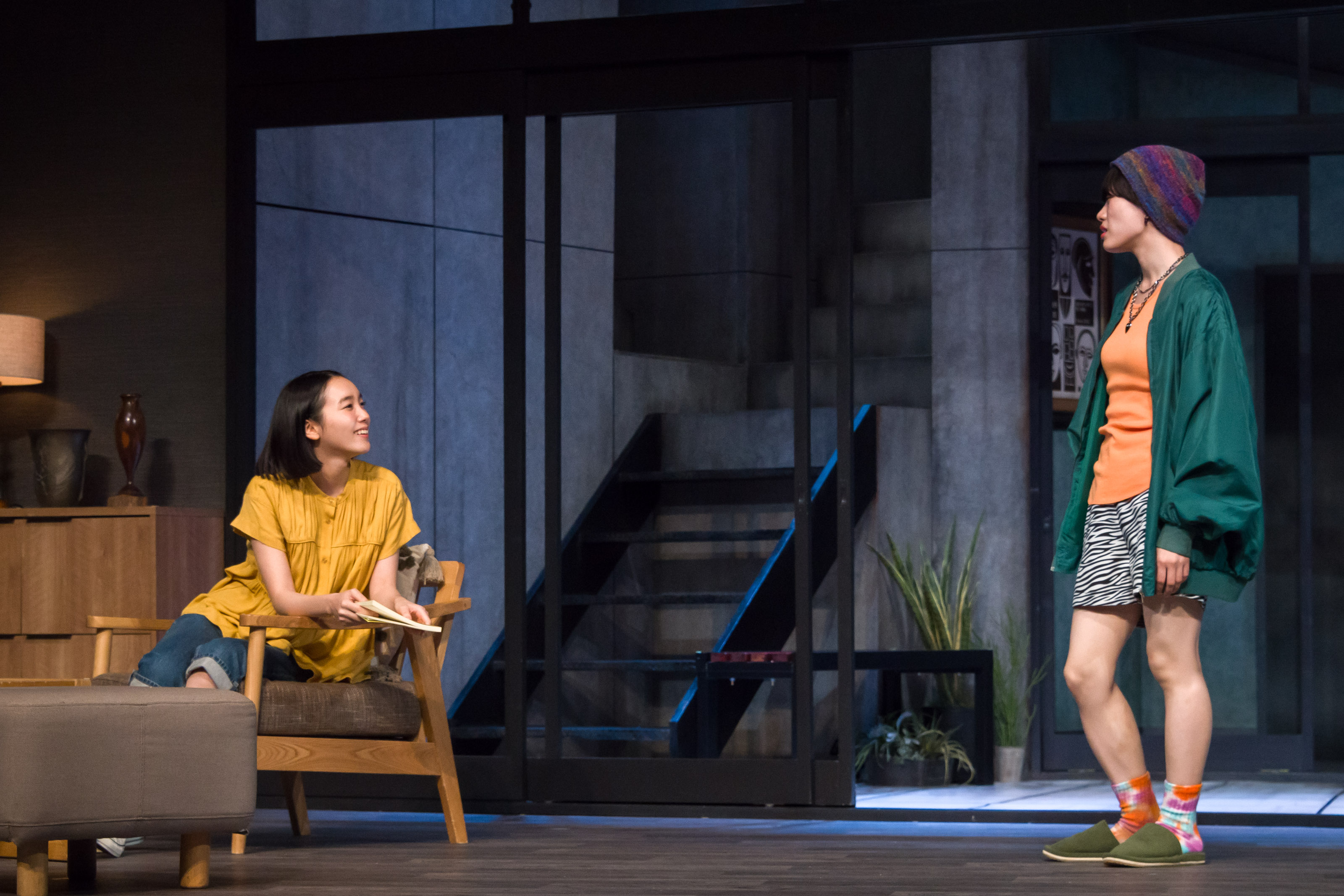 マイクロバスと安定_舞台写真