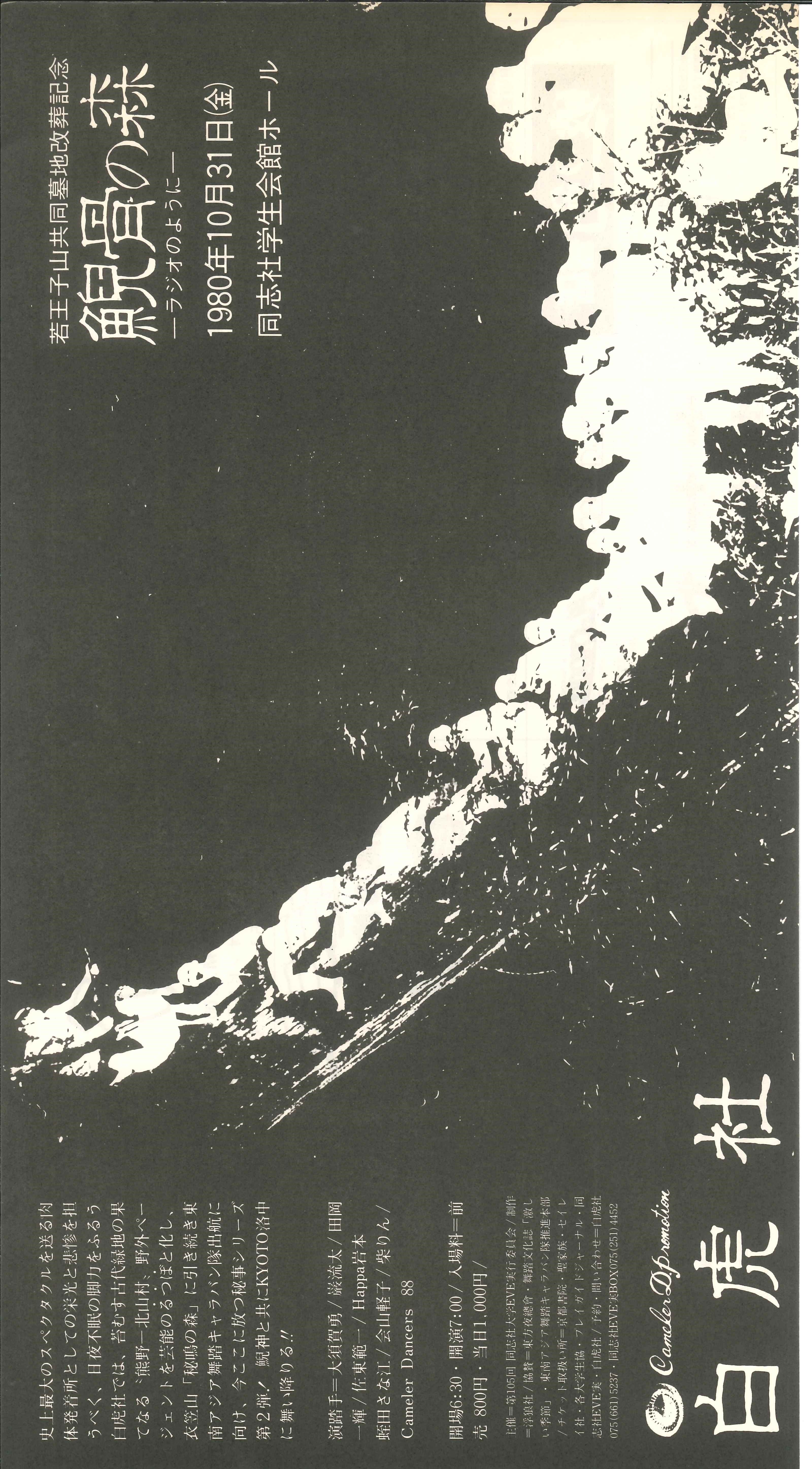 鯢骨の森ーラジオのようにー_フライヤー/キービジュアル