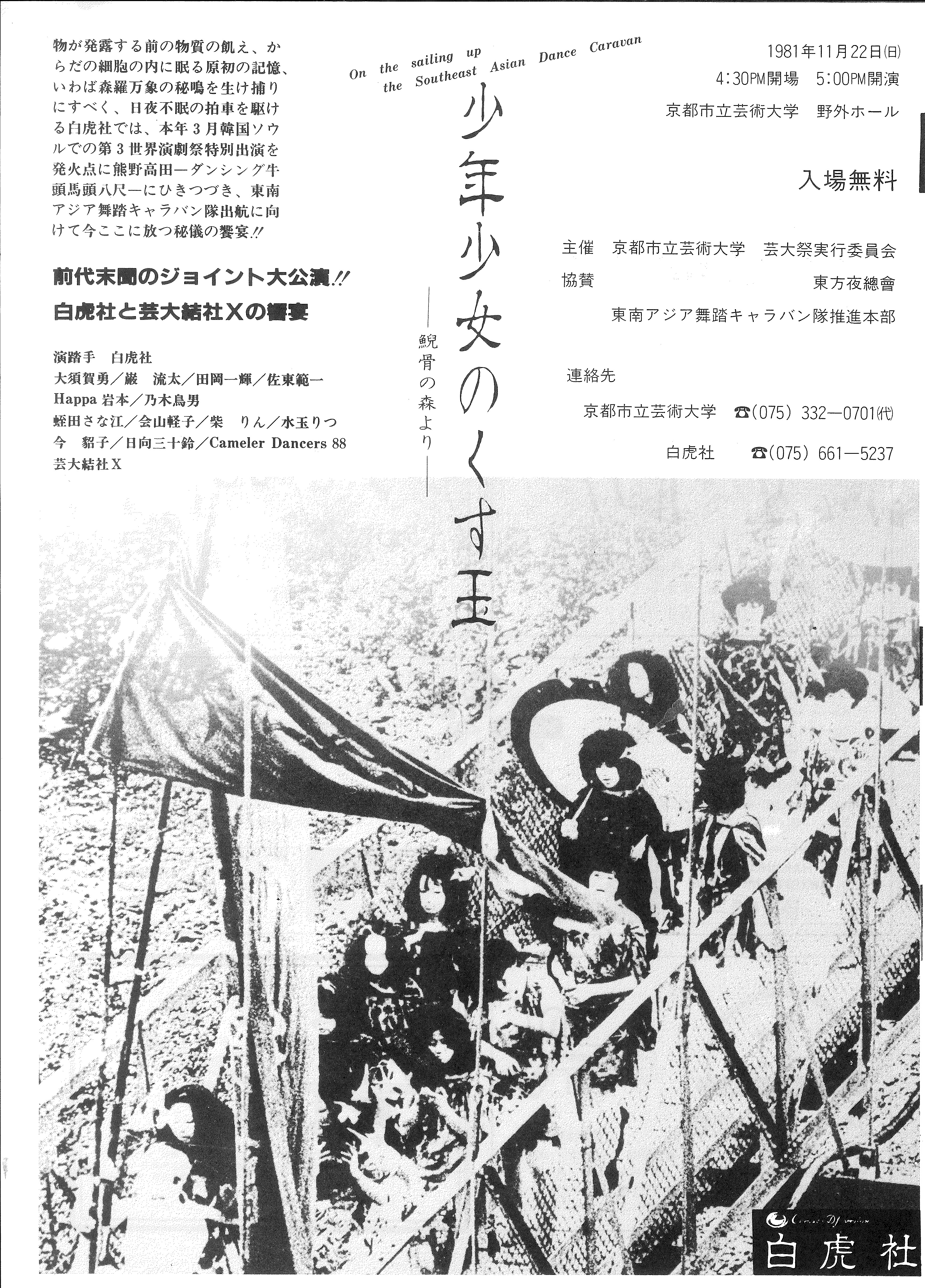 少年少女のくす玉 ー鯢骨の森よりー_フライヤー/キービジュアル