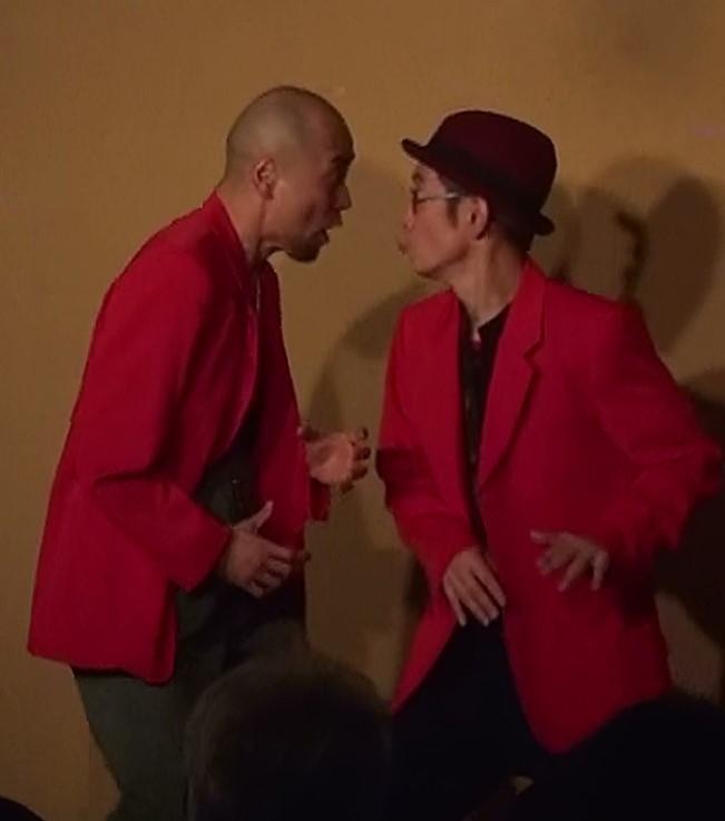 マイム戯画「道」_舞台写真