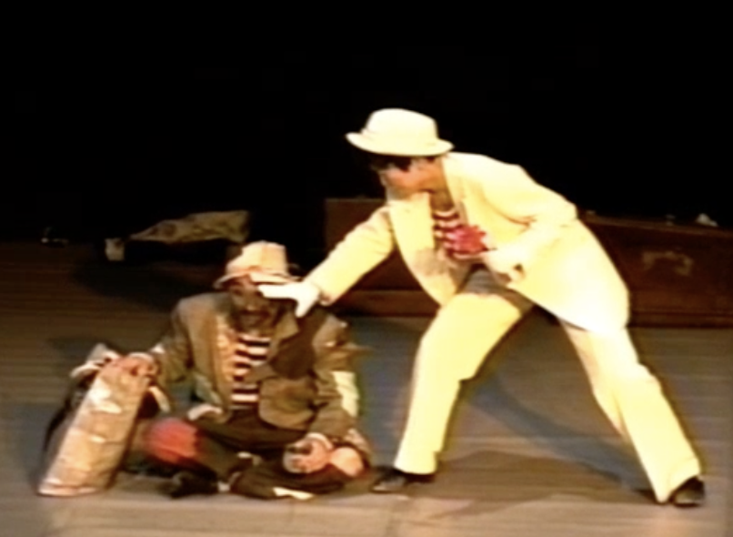 ロングディスタンス (1993年・本多愛也、細川紘未出演）_舞台写真