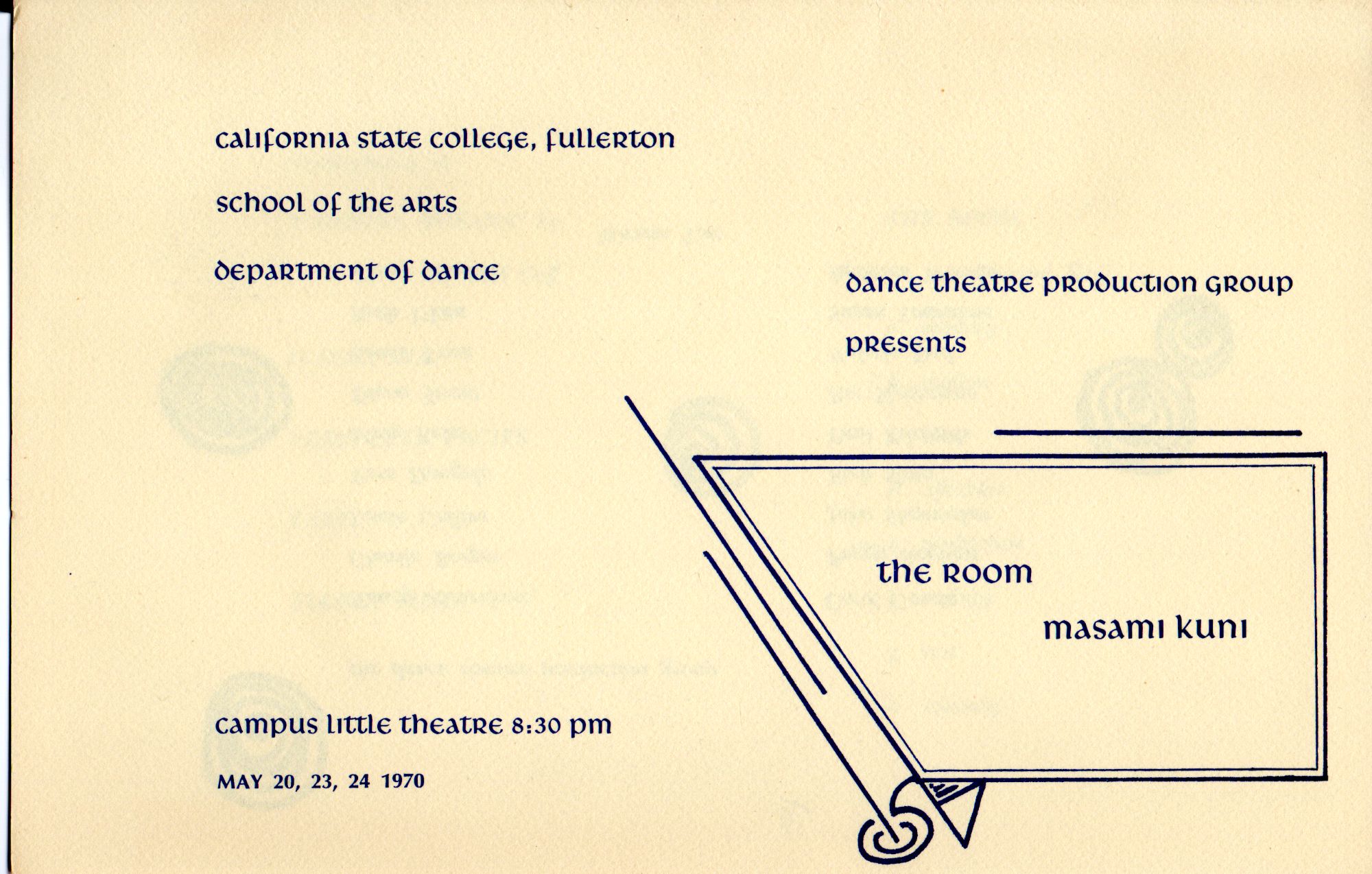 The Room_パンフレット