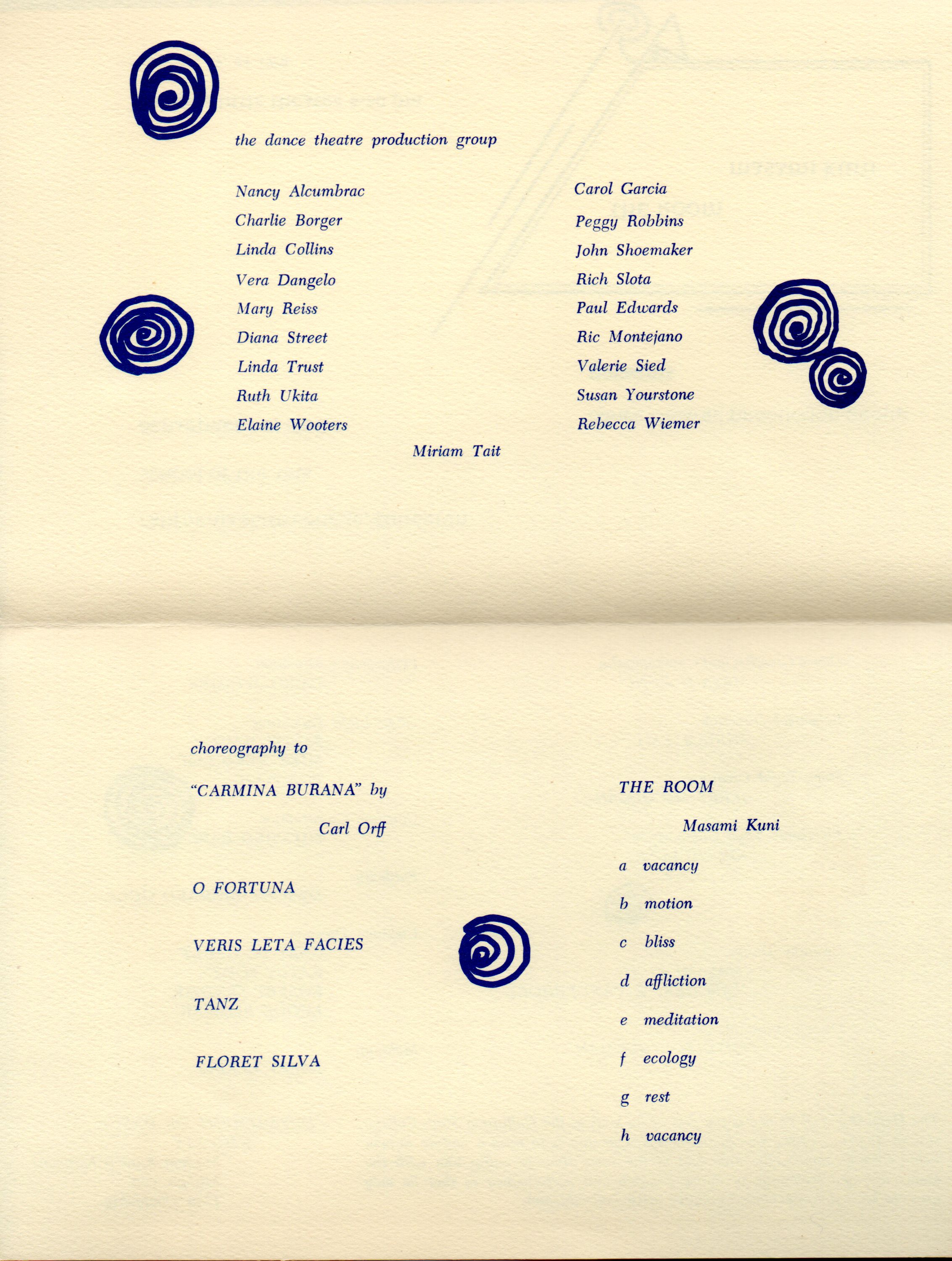 The Room_パンフレット