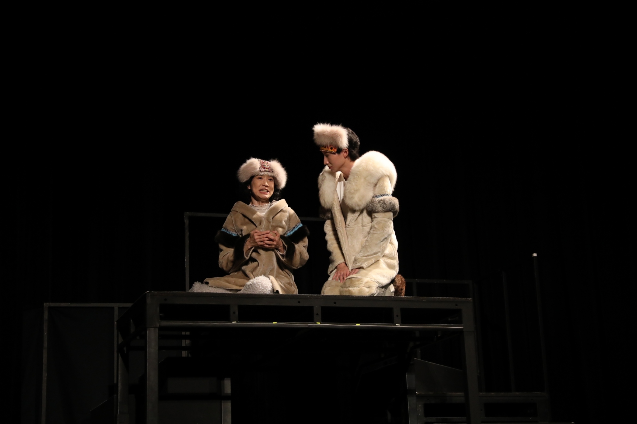 ふたりの老女_舞台写真