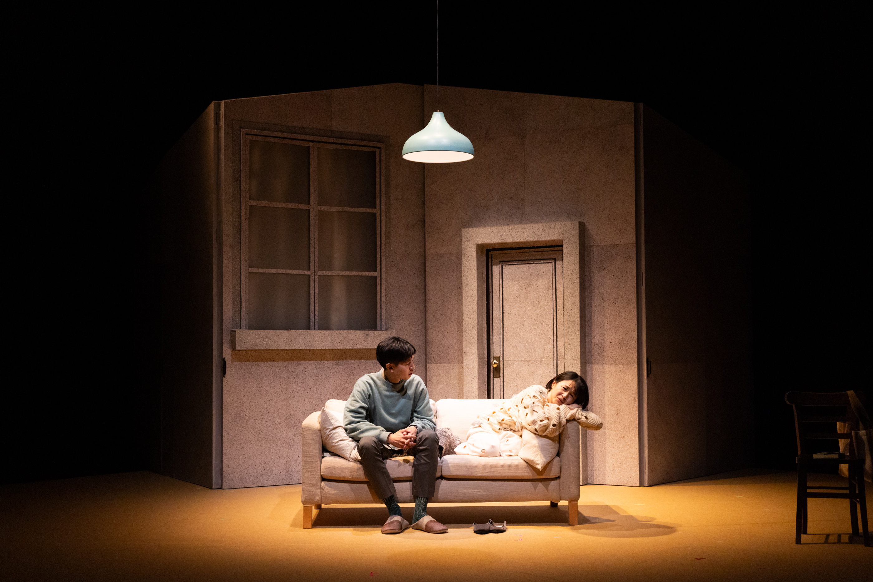 おわるのをまっている_舞台写真