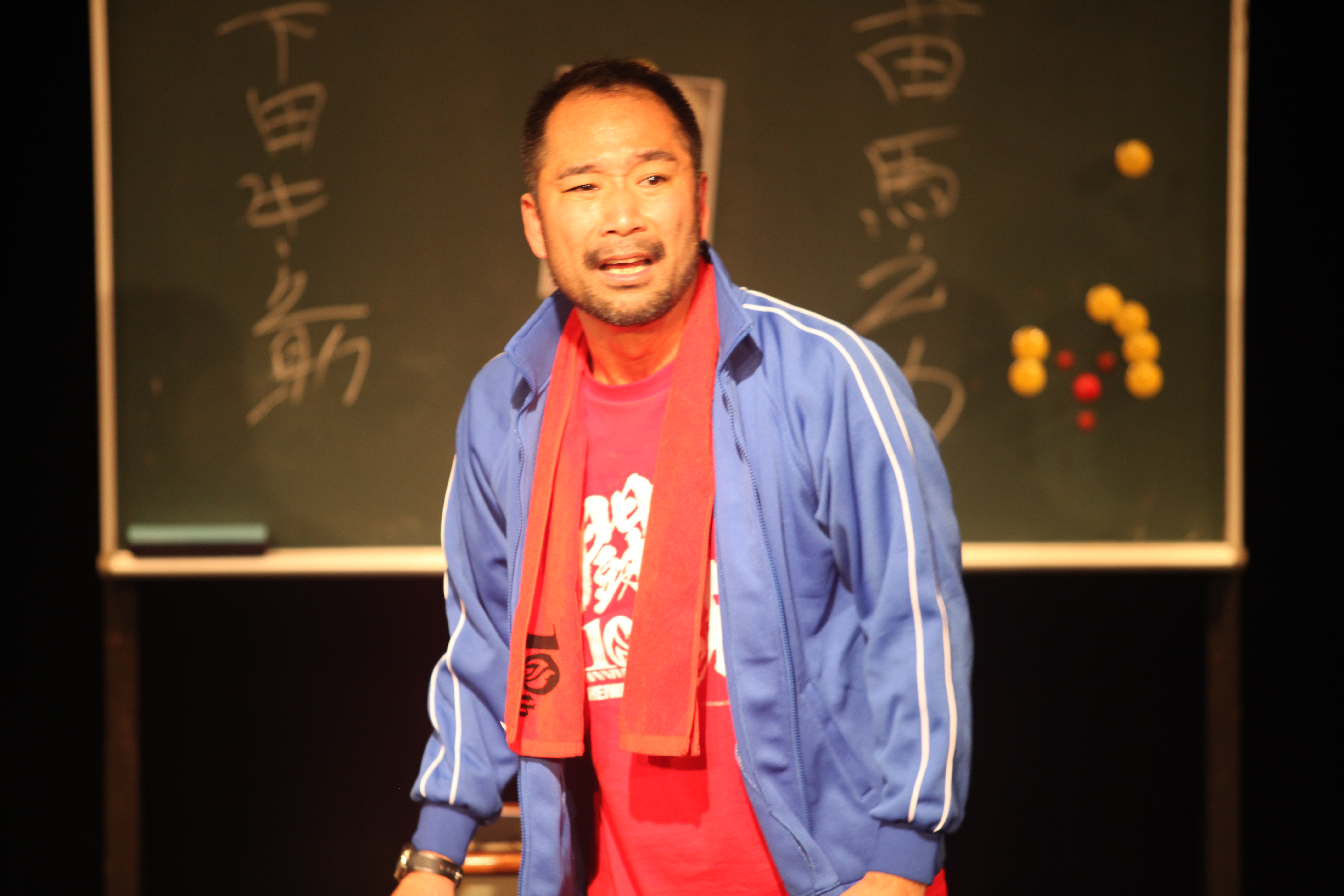 お父さんのバックドロップ_舞台写真