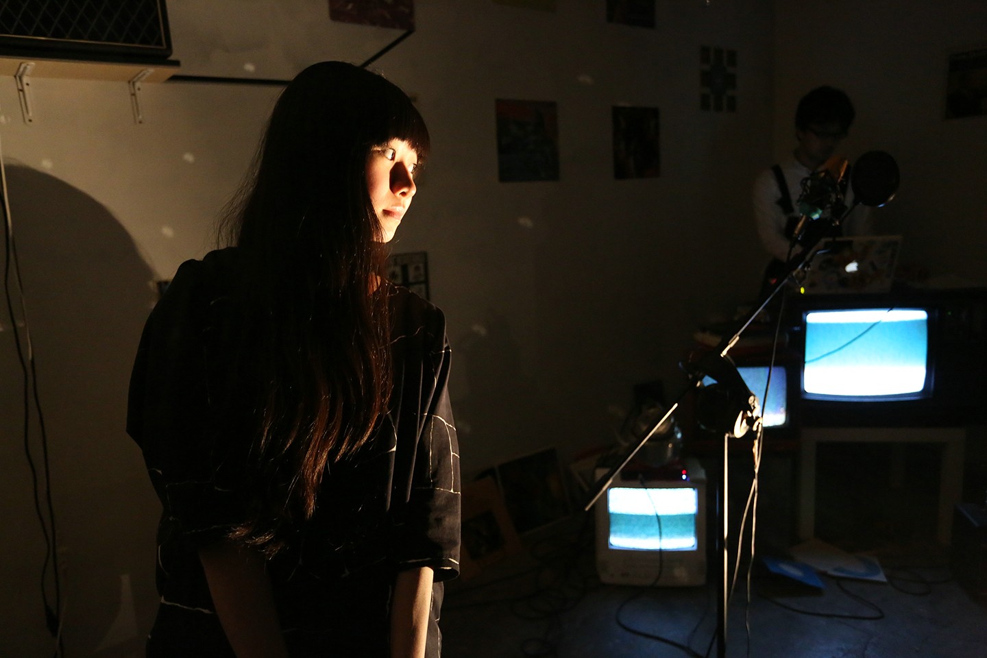 大谷能生さん（音楽家）とジプシー_舞台写真