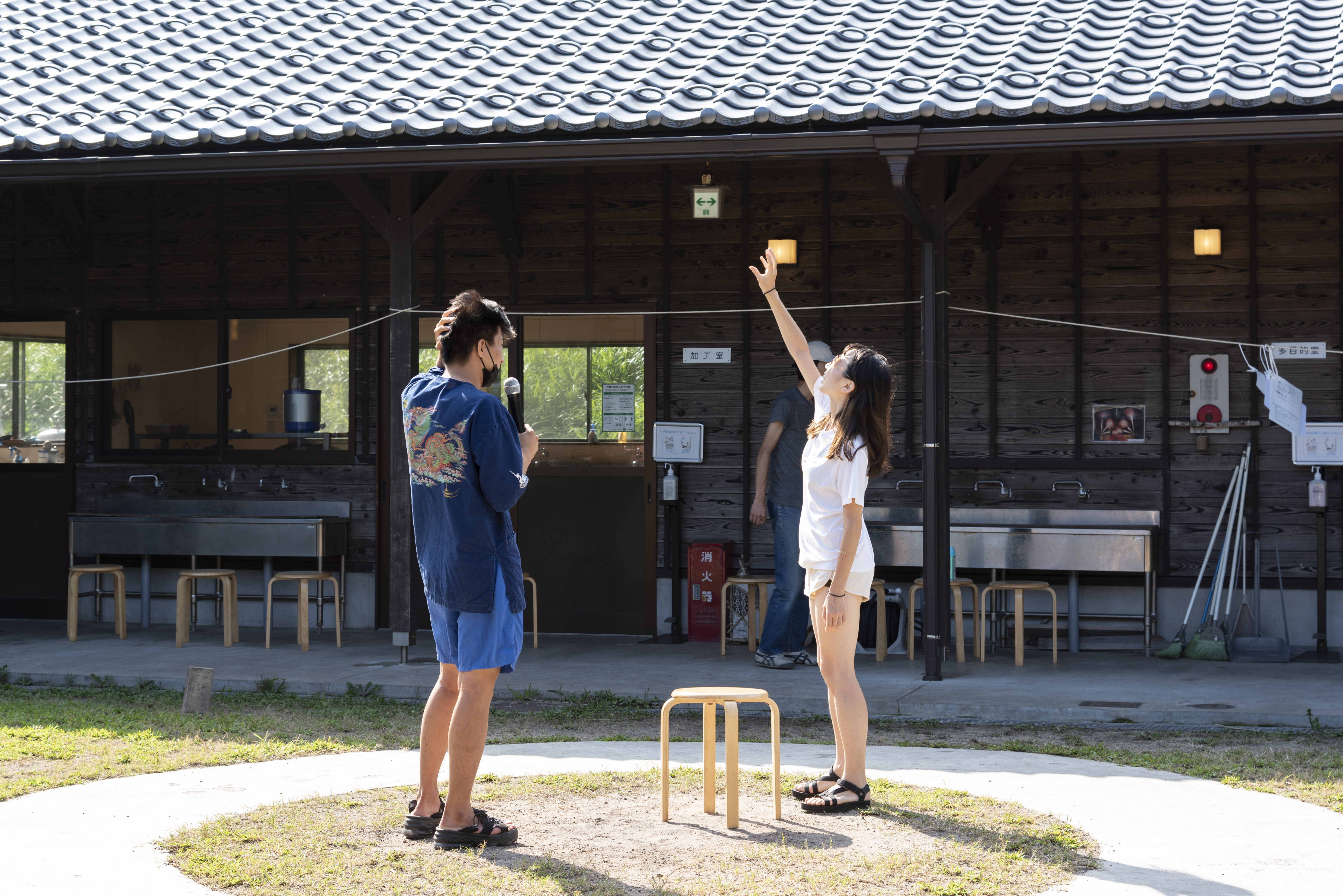 四人／思考／ダンス_舞台写真