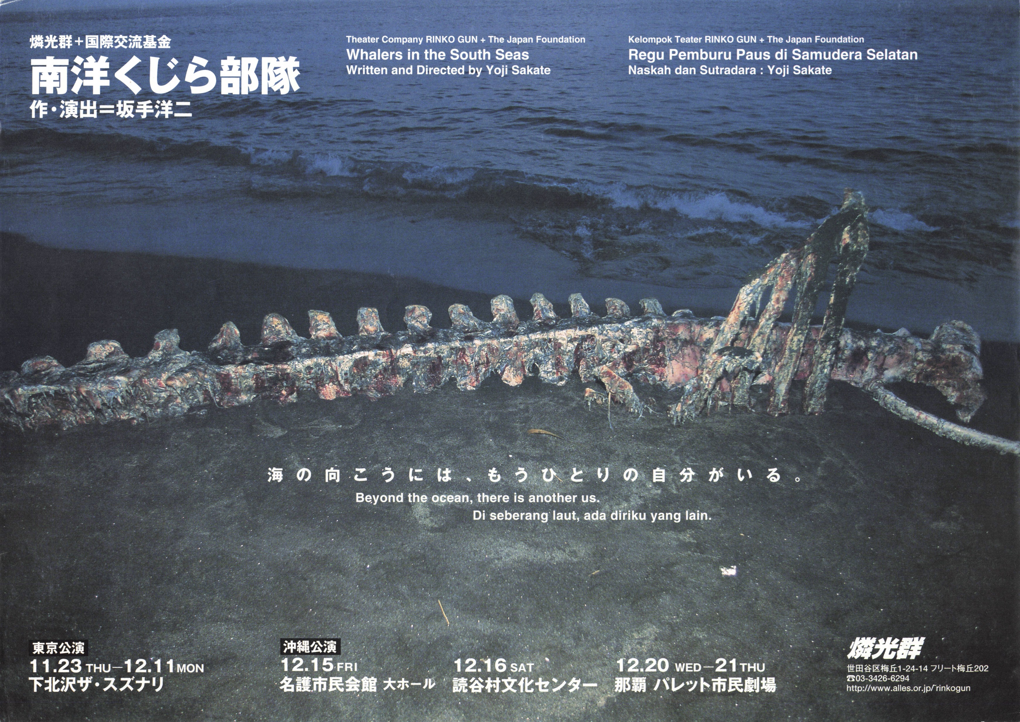 南洋くじら部隊_フライヤー/キービジュアル