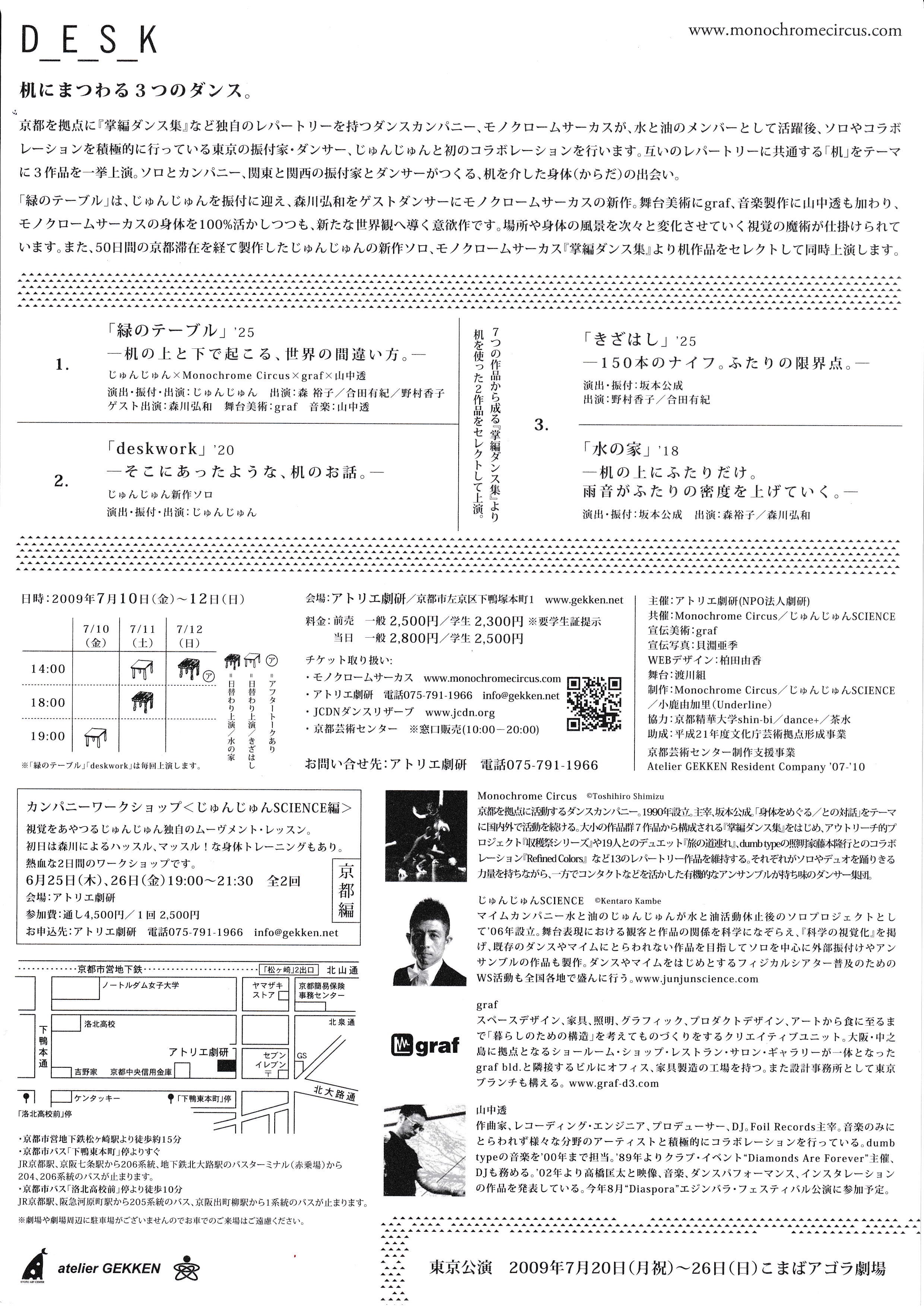 緑のテーブル