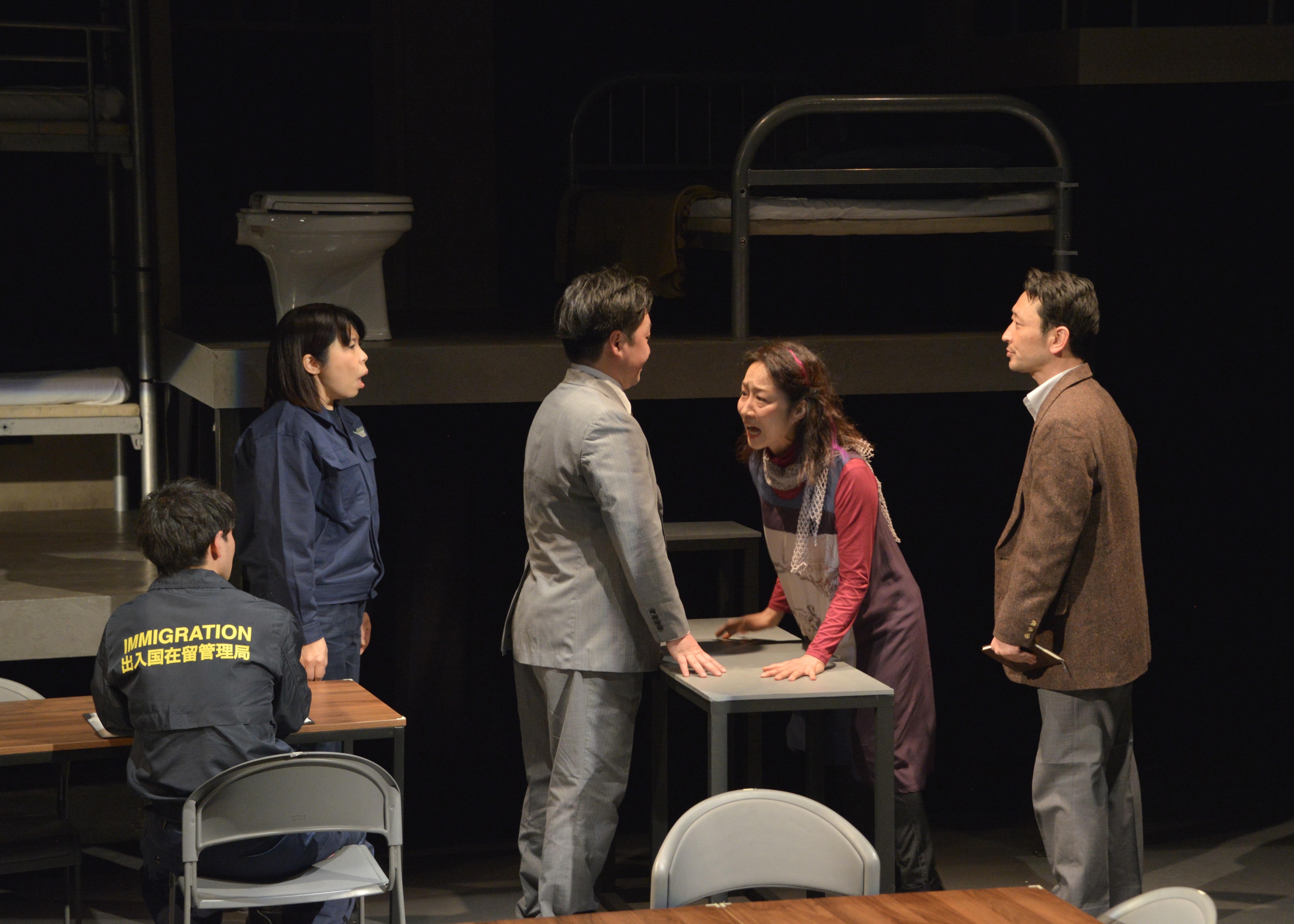 TRASHMASTERS vol.37 「入管収容所」_舞台写真