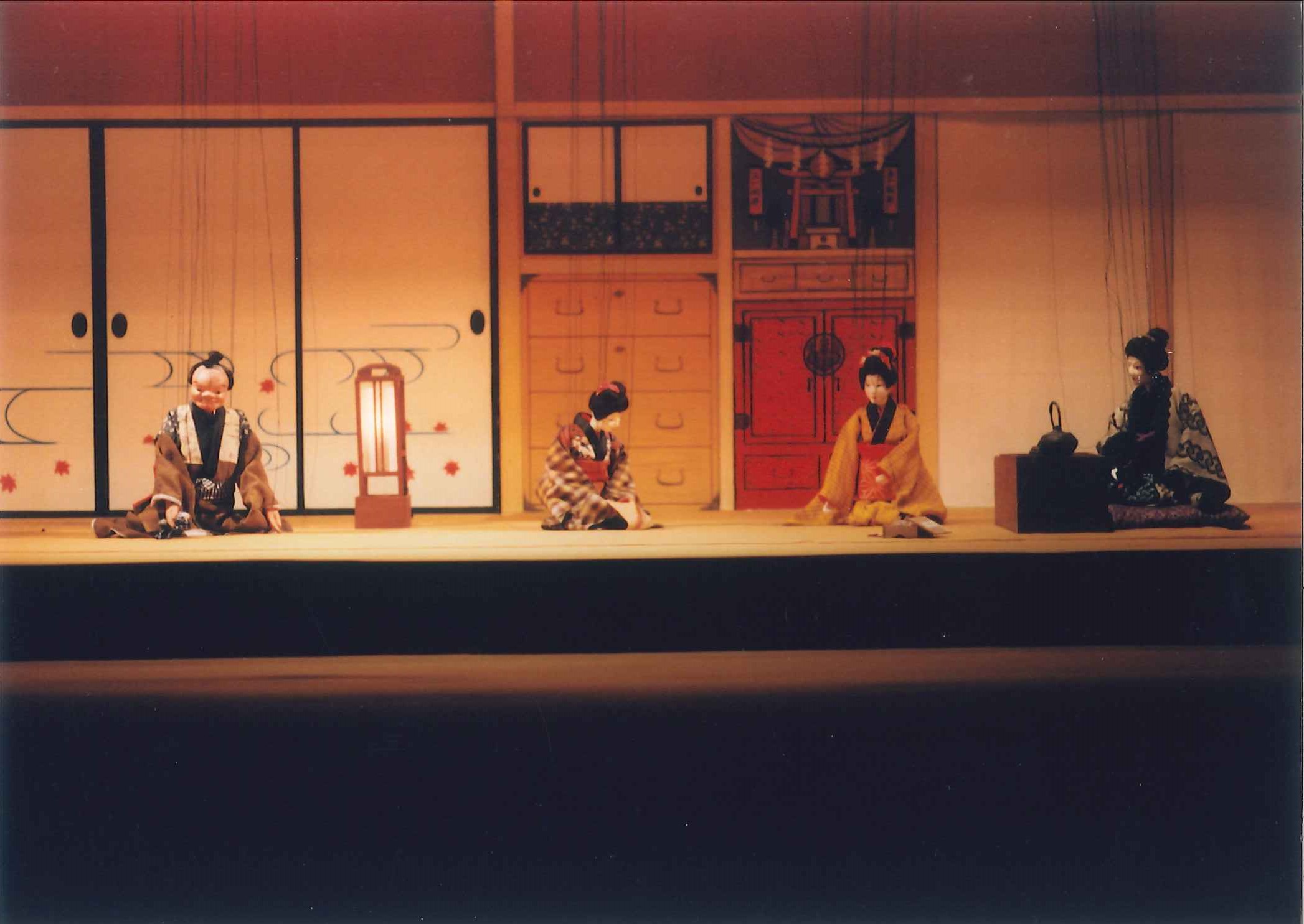 結城雪斎追悼　江戸糸あやつり人形芝居結城座古典公演「人情噺文七元結」「綱館」_舞台写真