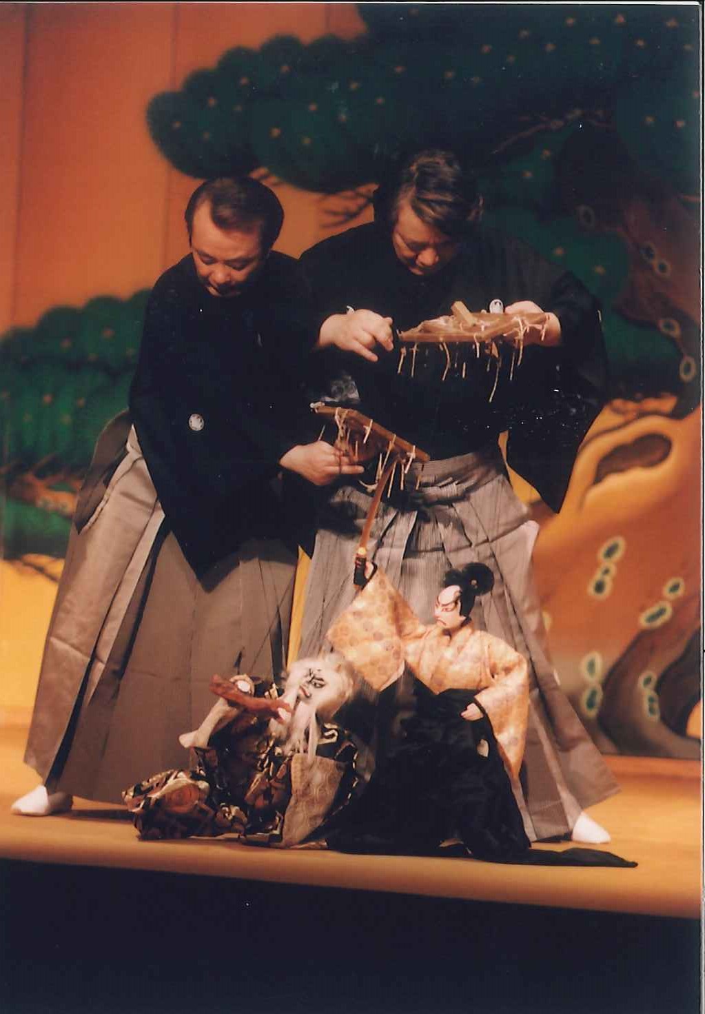 結城雪斎追悼　江戸糸あやつり人形芝居結城座古典公演「人情噺文七元結」「綱館」_舞台写真