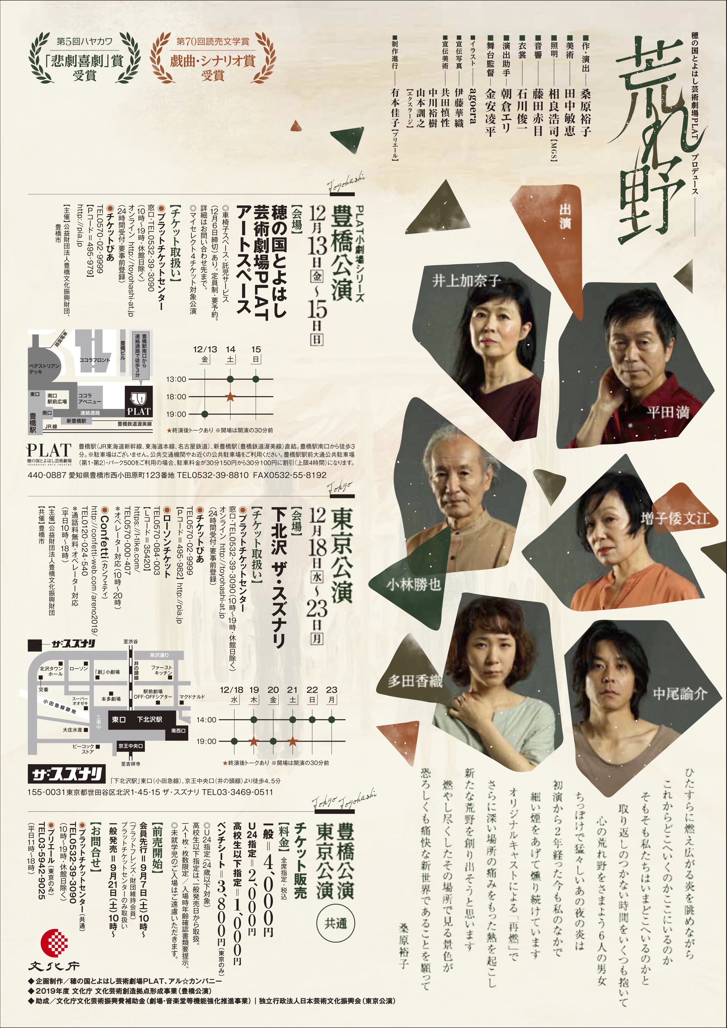 荒れ野_フライヤー/キービジュアル