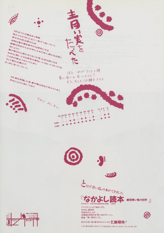 青い実をたべた_フライヤー/キービジュアル