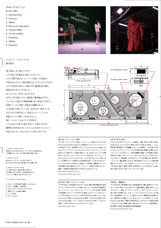 true/本当のこと_パンフレット