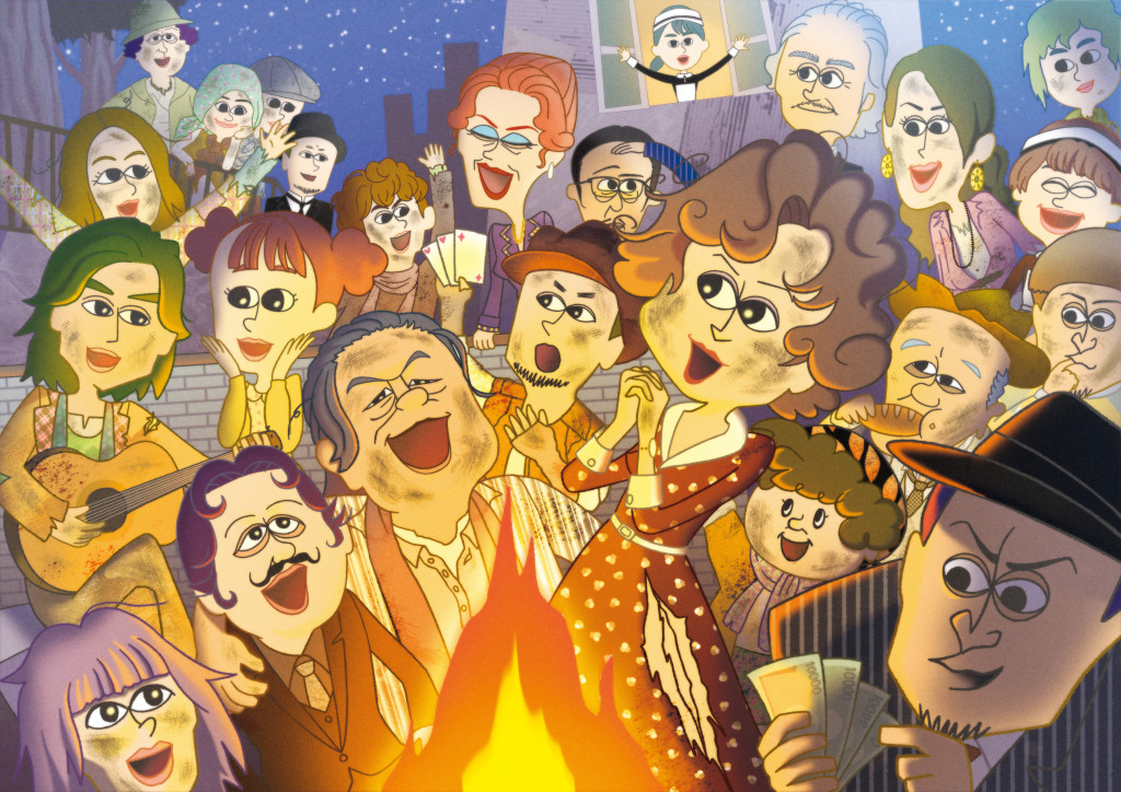 ケムリ研究室no.4「ベイジルタウンの女神」_フライヤー/キービジュアル