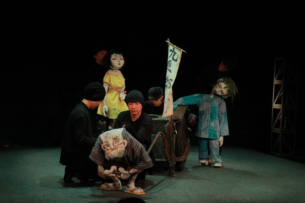 人形劇・寿歌_舞台写真