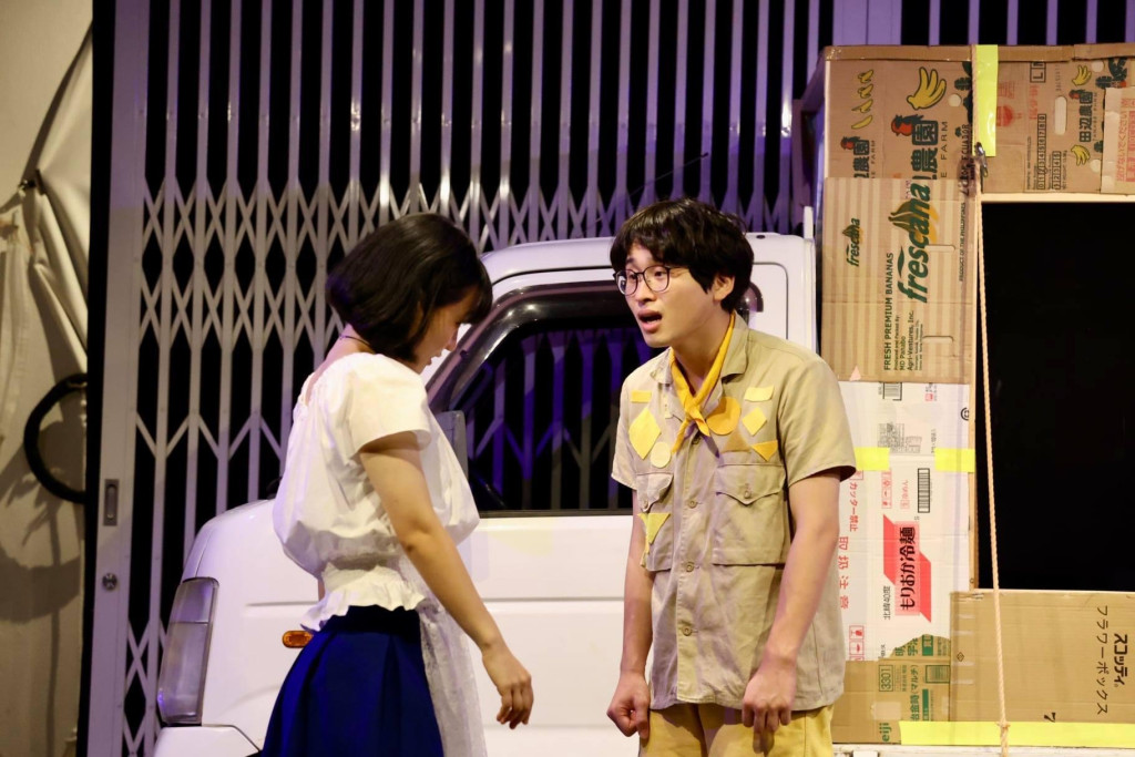 アーの演劇『一つきりの夜に』_舞台写真