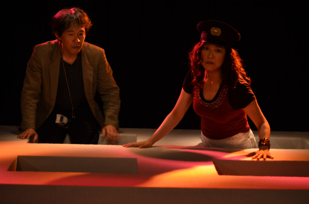 ストレッチポリマーインターフェース_舞台写真