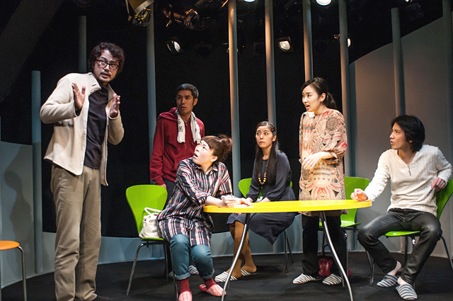 ツチプロ『カップで自分を量るがいい』_舞台写真