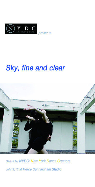 Sky, fine and clear_フライヤー/キービジュアル