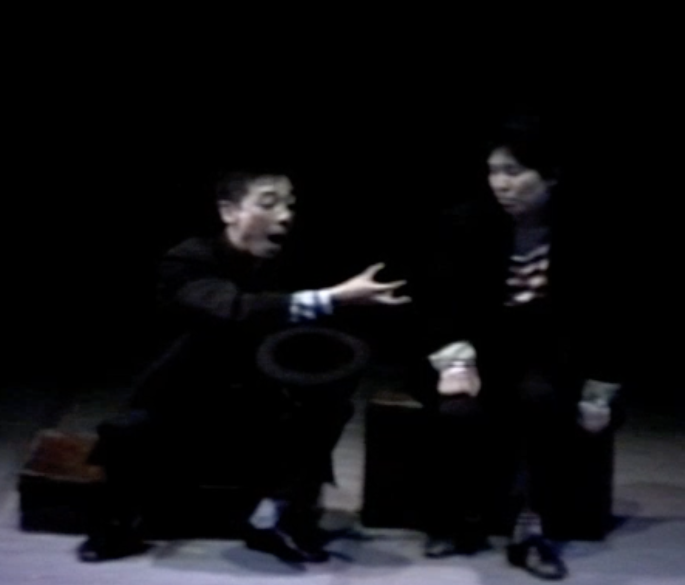 ロングディスタンス (1993年・本多愛也、細川紘未出演）_舞台写真