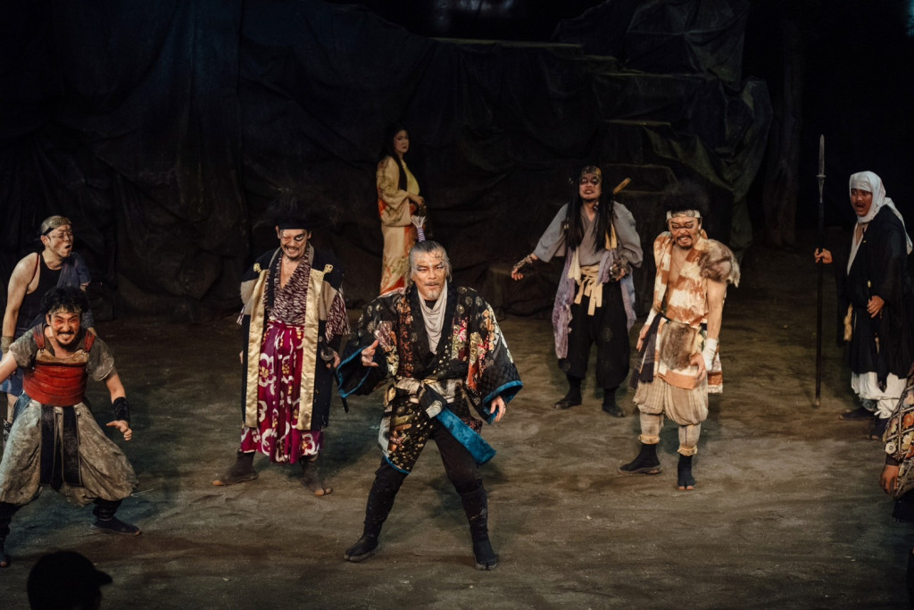 椿組2024年夏・花園神社野外劇 「かなかぬち」〜ちちのみの父はいまさず〜_舞台写真