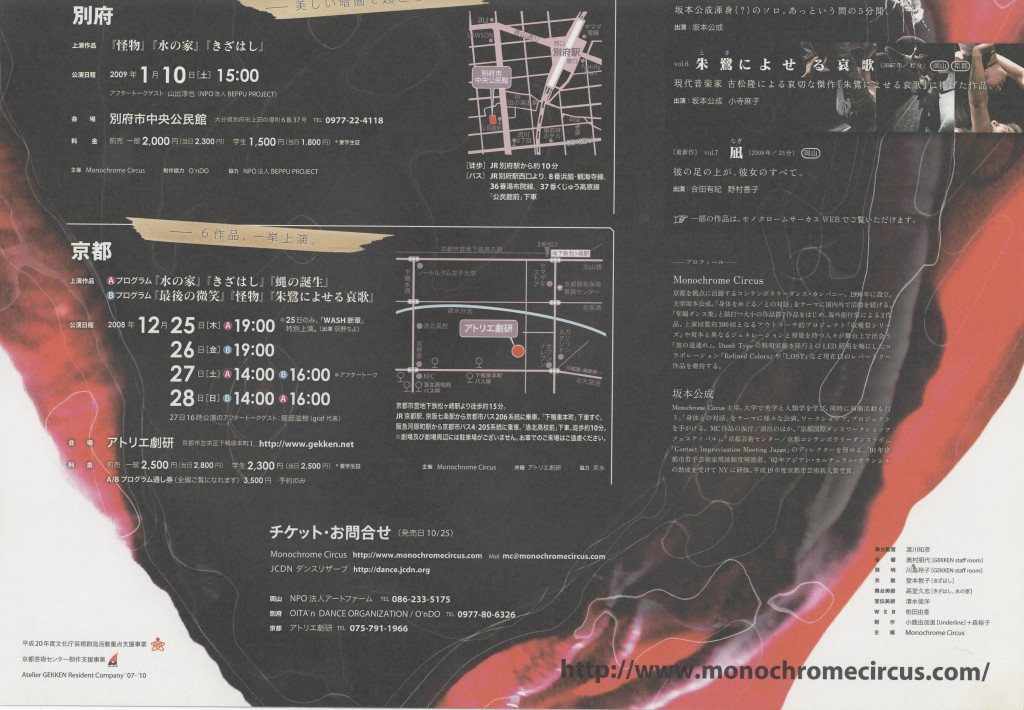 朱鷺に寄せる哀歌_フライヤー/キービジュアル