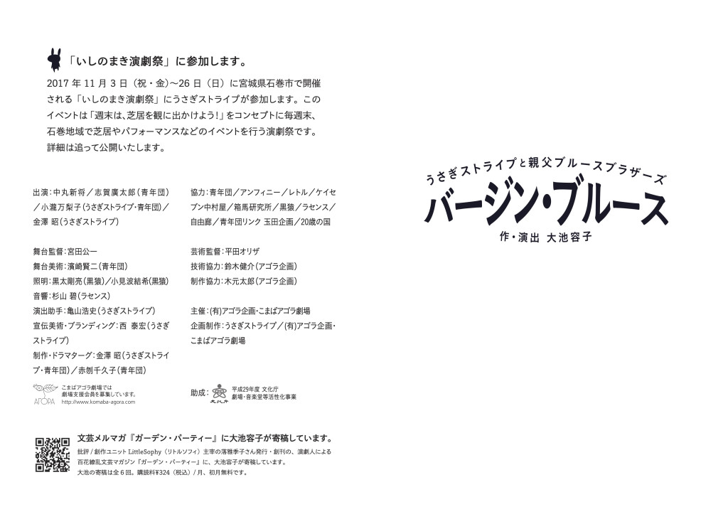 バージン・ブルース_パンフレット