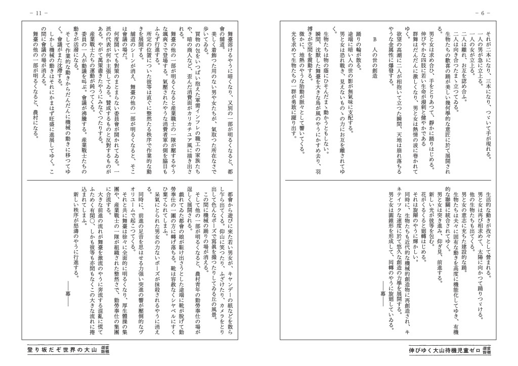 踊る日本の私_パンフレット