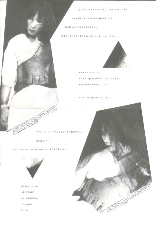 REBIS~花は香炉に打薫じ_フライヤー/キービジュアル