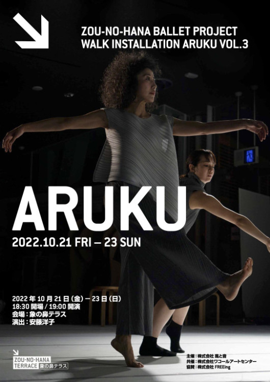 Walk Installation ARUKU_フライヤー/キービジュアル
