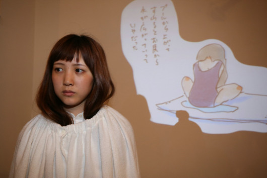 今日マチ子さん（漫画家）とジプシー_舞台写真